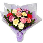 When you want to send your best wishes, this is the bouquet to choose. Mix carna...