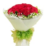 Charming Enchantment Bouquet of 24 Red Roses