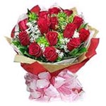 Dazzling Bouquet of 1 Dozen Red Roses