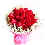 Heart and Soul Red Roses Bunch