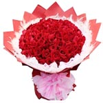 Sweet Unbreakable Love Red Roses Bouquet