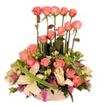 Pleasurable Seasonal Flower Basket