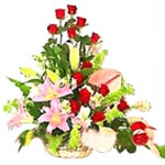 Pristine Summer Bloom Bouquet of Mixed Flowers