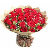 Heavenly Red Roses Surprise Bouquet