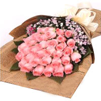 Dazzling Pink Rose Bouquet