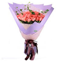 Aromatic Affinity Pink Rose Bouquet <br/>