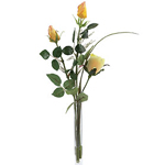 3 Yellow Roses Bouquet...