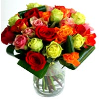 Bouquet of different Roses (29 Roses)....