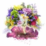 Flowers and fairies - Surprise with a fresh bouquet of seasonal cut flowers....