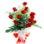 A perfect expression of ur heartiest feelings - 12 beautiful red roses saying I ...