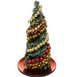 Add some New Year magic with this mini New Year Tree. This modern classic is sur...