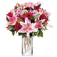 A joyful fashionable bouquet,arranged in an european style, will surely transfor...
