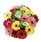 As if you picked them yourself: a fresh bouquet in vibrant colours. ...