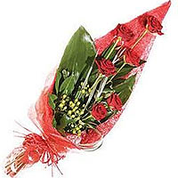 All roses delivered with lush greenery to make your beautiful roses special.<br>...