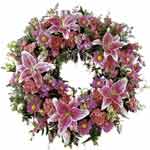 If at a loss for words  a magnificent wreath as an expression of sympathy ...