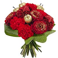A dense, and voluptuous bouquet in joyful exuberance! The eternal holiday sensat...