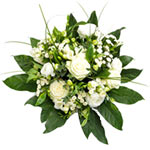 Exquisite Hand-tied White Floral Arrangement