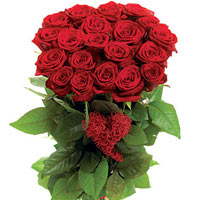 Special way to show Your feelings!<br>Choose the bouquet of red roses - straight...