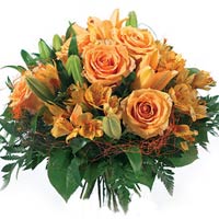 It will bring back unforgettable memory!<br>Sunset- bouquet is a bouquet of rose...