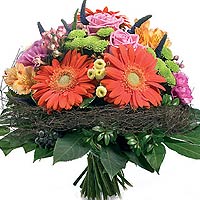 Send flowers  they will make any day brighter!<br>Roses, gerbera, alstromerias ...
