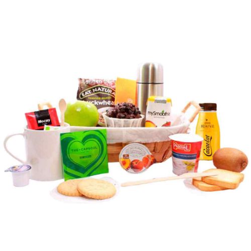 Start your day with this complete breakfast basket...