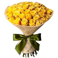 Impressive Compilation of40 Yellow Roses<br/>