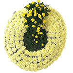 A wreath symbolizes eternal life.Pay your respects with this beautiful wreath ar...