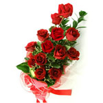 Classical Masterpiece Bouquet of 12 Red Roses