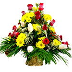 Arrangement in Basket