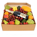 Deluxe Fruit Hamper With Chandon Large