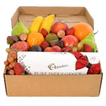 CLASSIC FRUIT HAMPER WITH CHOCS