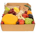 Deluxe Fruit Hamper With Macadamia Nuts