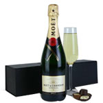 All Champagne gifts are presented in stylish Gloss...