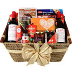 Wonderful Seasonal Greetings Gift Basket