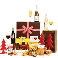 Well-Balanced Wine n Gourmet Surprise Gift Hamper<br>