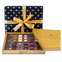 Celebrate in style with this Graceful Assortment of Pure Chocolates - 350 g and ...