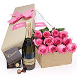 Roses & Chandon Cuve Riche Gift Box for Mum