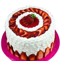 Highly Enjoyable Strawberry Cake