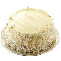 Blissful White Knight Cake