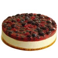 Bakery-Fresh Berry Cheese Cake