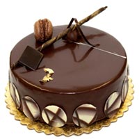 Chocolate-Coated Chocolate Mud Cake