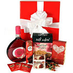 Charming Happy Holidays Gift Basket