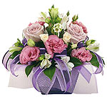 This impressive pink and white arrangement in a ce......  to Wagga Wagga