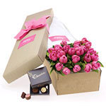 A box of enchanting tulips is the best way to than......  to Devonport