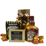 Mesmerizing Christmas Wine and Treats Hamper