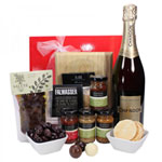 Delightful Captivating Santa Gift Basket Hamper