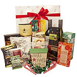 Captivating Santa Gift Basket Hamper