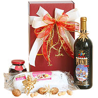 Generous Taste of Elegance Christmas Gift Basket