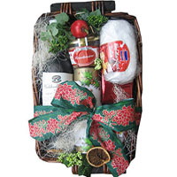 Alluring Glad Tiding Festive basket