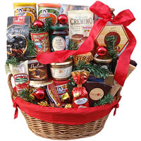 Artistic Favorite Treat Gourmet Gift Basket